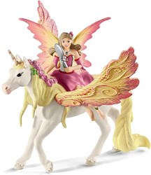 Schleich Bayala Feya mit Pegasus Einhorn Fantasy Spielfigur