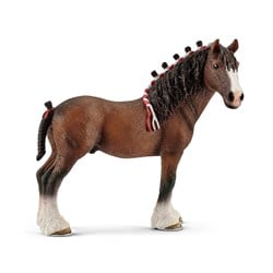 Schleich Pferde Clydesdale Hengst Spielzeugpferd realistisch