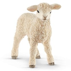 Schleich Farm World Lamm Spielfigur Kunststoff Tier