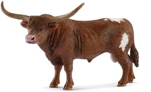 Schleich Wild Life Texas Longhorn Bulle