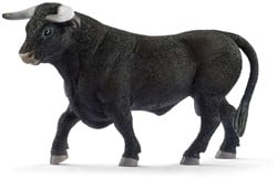 Schleich Bauernhof - Schwarzer Stier 13875 Spielfigur Spielzeug