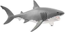 Schleich Wild Life - Weißer Hai Spielfigur Safari 14809
