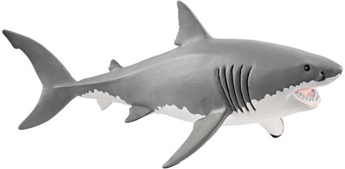 Schleich Wild Life - Weißer Hai Spielfigur Safari 14809