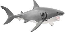 Schleich Wild Life - Weißer Hai Spielfigur Safari 14809