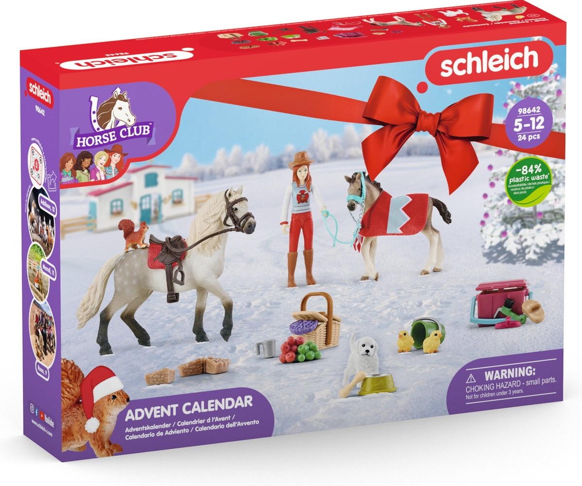 Schleich Horse Club Advent Calendar HC 2022 98642 Happy DE