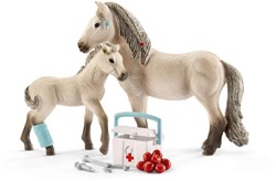 Schleich Horse Club - Spielfigur Rettungsset Hannah Pferdeset
