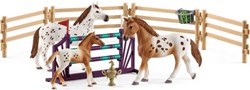 Schleich Horse Club Pferde Spielset Lisa's Turniertraining - Appaloosa