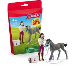 Schleich Schleich Horse Club Mrs. Kramer With Foal