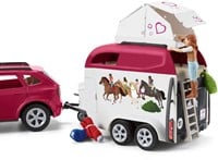 Schleich Schleich Horse Club Avontuur met auto en paardentrailer-3