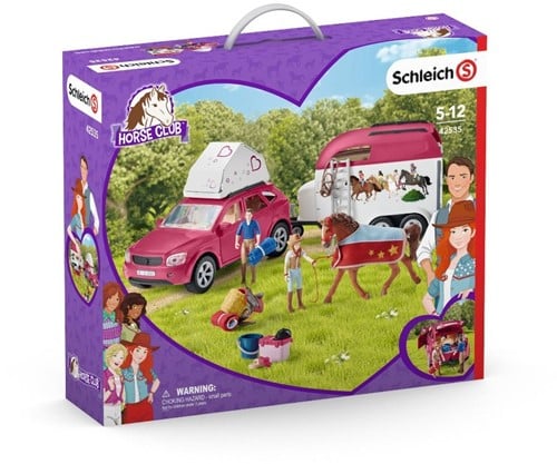 Schleich Horse Club Op Avontuur met auto & paardentrailer - 42535