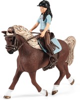 SCHLEICH 42438 Spielset - Waschplatz mit Horse Club Emily & Luna (Horse Club), mix-3