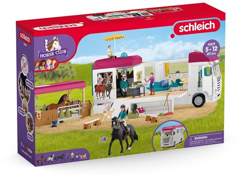 Schleich Horse Club Pferdetransporter - Pferde LKW Spielzeug-2