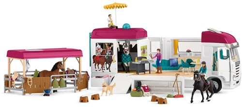 Schleich Horse Club Pferdetransporter - Pferde LKW Spielzeug-2