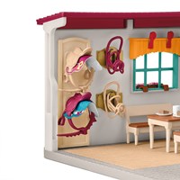 Schleich Horse Club Sattelkammer - Pferdespielzeug Erweiterung-3
