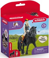 Schleich Pferdespielzeug Horse Club Tori und Prinzessin 42640