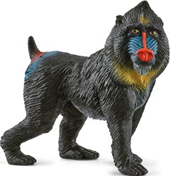 Schleich Wild Life Mandrill Affe Spielfigur - 14856 - Dschungel Spielzeug