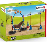 Schleich Farm Life Pony Agility Rennen - Spielset mit Welsh Pony-2