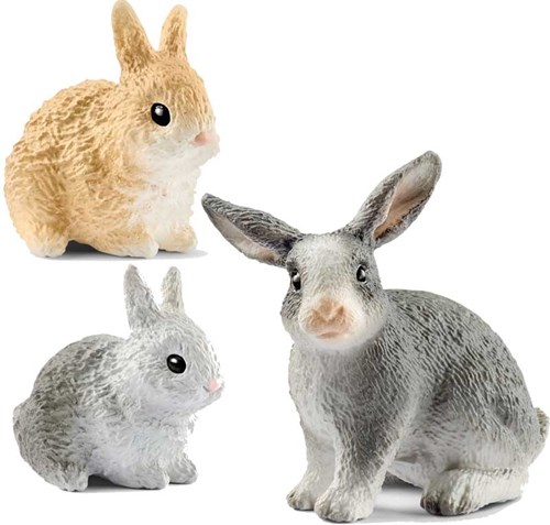 Schleich Farm Life Kaninchenstall - Spielset Bauernhof Tiere-3