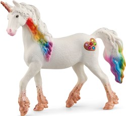 Schleich Bayala Regenbogen Einhorn Stute - Fantasie Spielfigur 70726