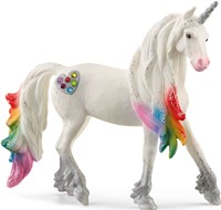 Schleich Bayala Regenbogen Einhorn Hengst - Fantasie Spielfigur 70725