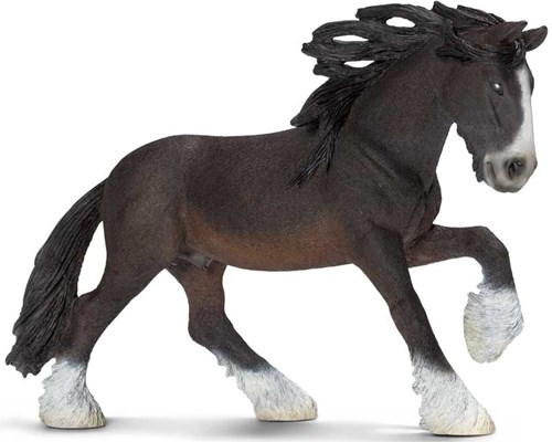 Schleich Bauernhof - Shire Hengst Spielfigur Pferd 13734