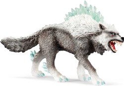 Schleich Schneewolf Spielzeugfigur Eldrador 42452 Fantasietier
