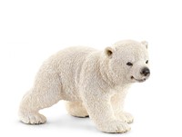 Schleich Wild Life Eisbärjunges - Lernspielzeug Figur Kunststoff
