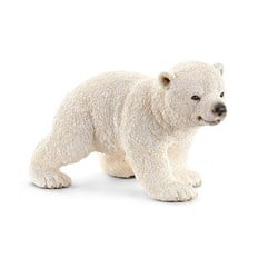 Schleich Wild Life Eisbärjunges - Lernspielzeug Figur Kunststoff