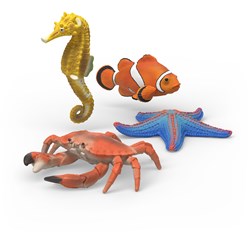 Schleich Spielfiguren Meerestiere Entdecker Set Wild Life 42742