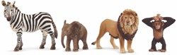 Schleich Wild Life Afrika Spielfiguren Starterset - 42721 Safari Tiere
