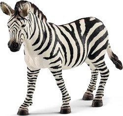 Schleich Safari - Zebra Stute Spielfigur für Kinder 14810