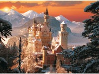 Trefl Schloss Neuschwanstein im Winter -  Teile