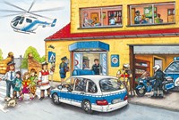 Schmidt Puzzle Feuerwehr und Polizei - 3 x 24 Teile - Lernspielzeug-2