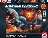 Schmidt Kosmische Farbenpracht, Reise ins Weltall - 1000 Teile-2