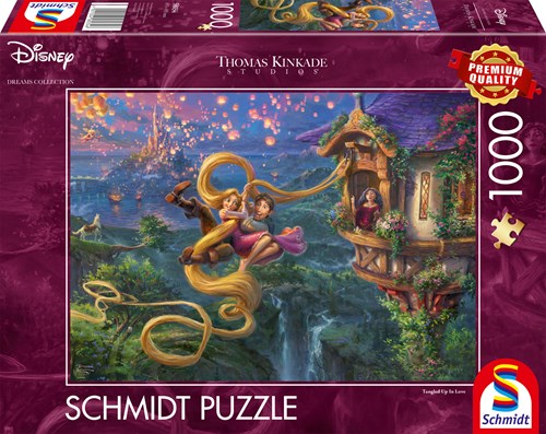 Schmidt Disney Puzzle Rapunzel Tangled 1000 Teile Cartoon-2