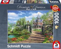 Schmidt Puzzle idyllisches Landgut 1000 Teile Dominic Davison Erwachsene-2
