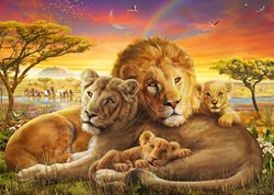 Schmidt Puzzle Tiere Familienfoto 1000 Teile Puzzle