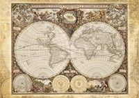 Schmidt Spiele Historic World Map -  Teile