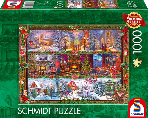 Schmidt Fröhliche Weihnachtszeit - 1000 Teile-2