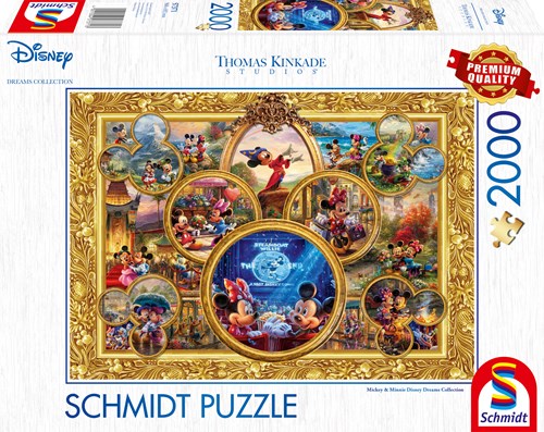 Schmidt Mickey & Minnie Disney Dreams Collection, 2000 stukjes-2