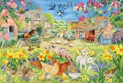 Schmidt Puzzle My Little Farm - 60 Teile Bauernhof Tiere