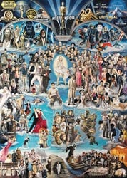 Schmidt Puzzle Hollywood XXL Renato Casaro 3000 Teile Puzzle