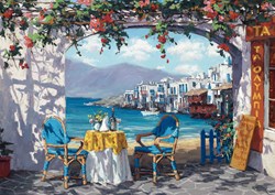 Schmidt Puzzle Mykonos Landschaft - 1000 Teile - Sam Park