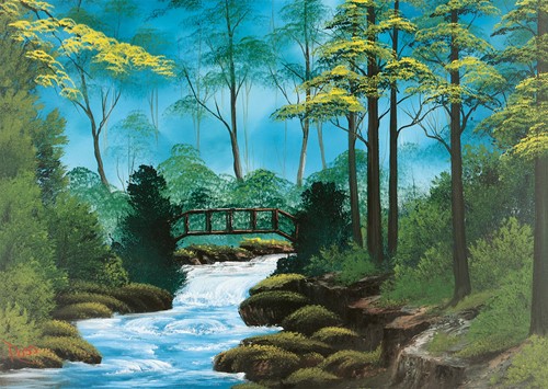 Schmidt Spiele Abgelegene Brücke - 1000 Teile