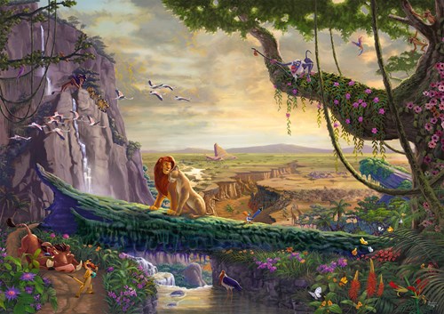 Schmidt Disney - König der Löwen - Zurück am Königsfelsen - 6000 Teile