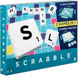 Mattel Scrabble klassisches Brettspiel - Wortspiel für Familien