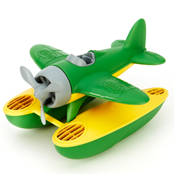 Green Toys Wasserflugzeug nachhaltiges Badespielzeug grün