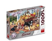 Dino Puzzle Hunde Welpen 1000 Teile Tierpuzzle-2