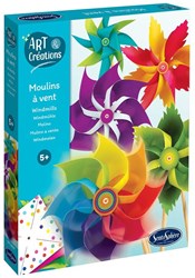 Sentosphère Bastelset Windmühlen - Kreatives Hobby für Kinder