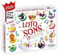 Sentosphère Geräusche-Lotto Lernspiel interaktiv 120 Geräusche